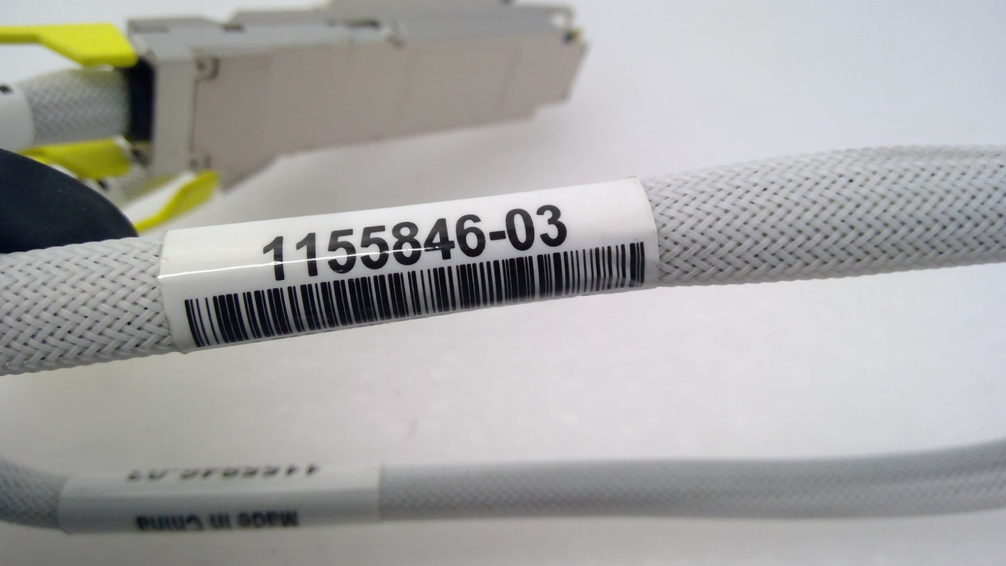 Luxshare 800G OSFP to OSFP DAC Cable 0.737m 30AWG LZ6SQ407-SD-R 1155846-03