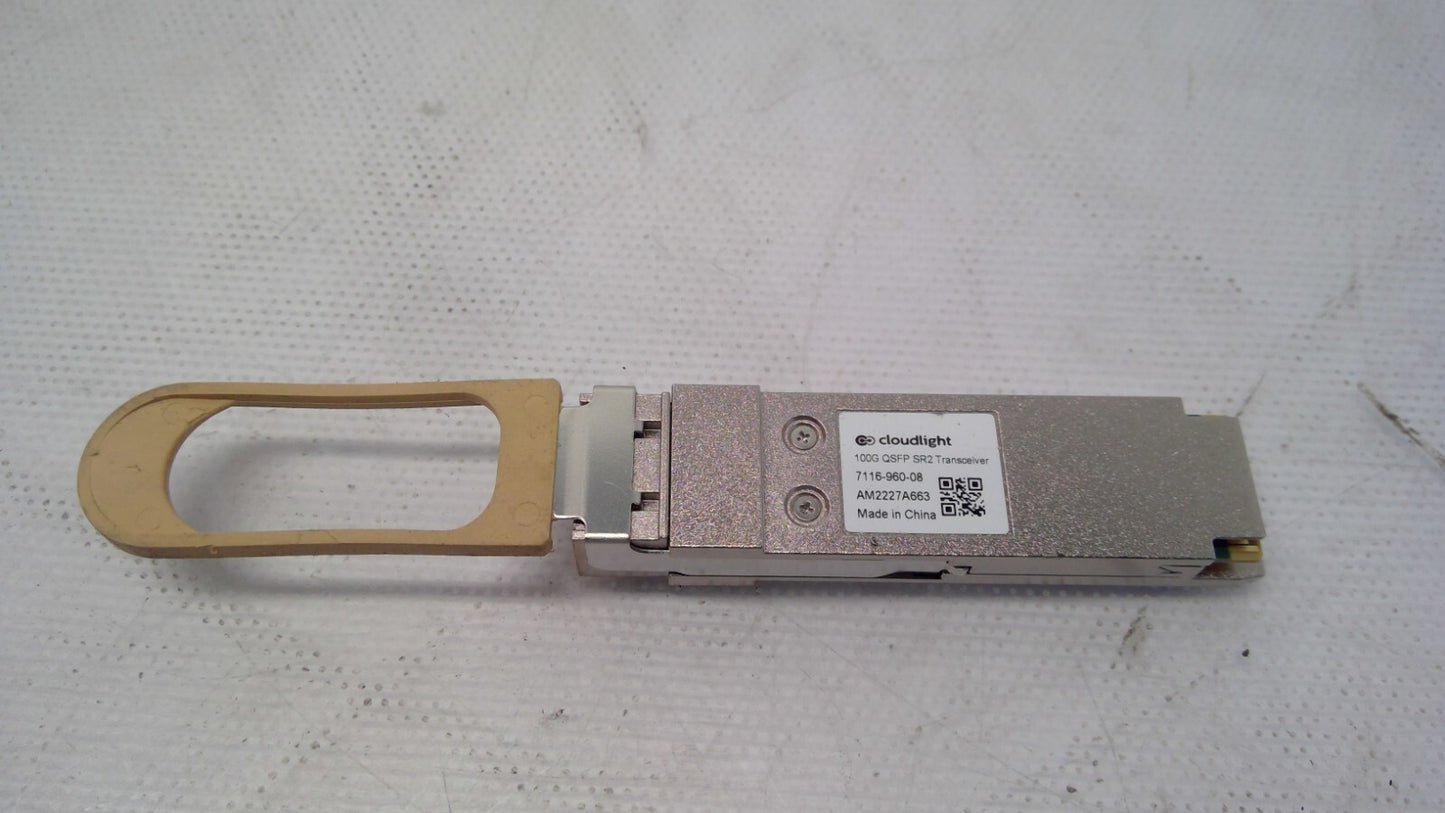 Cloudlight 7116-960-08 100GBASE-SR2 QSFP28 SR2 850nm MPO TRANSCEIVER Module