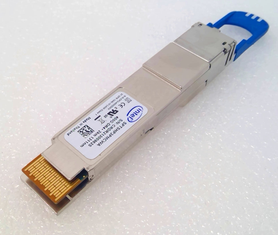 INTEL QSFP-DD 400G DR4+ SPTSHP3PMCWA 2KM 1311nm Fiber Optic Transceiver Module