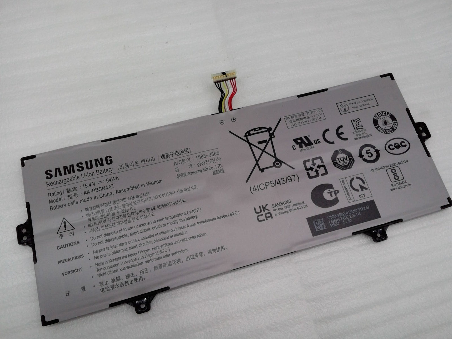 Genuine AA-PBSN4AT Laptop Battery for Samsung Galaxy Book NP750XDA NP750TDA
