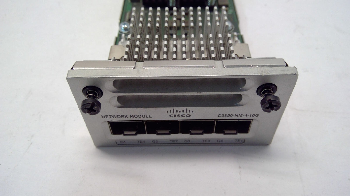 Cisco C3850-NM-4-10G Catalyst 3850 Series 4x 10GB SFP+ Switch Module