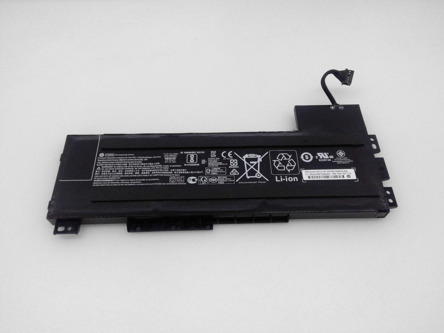 OEM VV09XL 90Wh Battery for HP ZBook 15 17 G3 808452-002 HSTNN-DB7D HSTNN-C87C