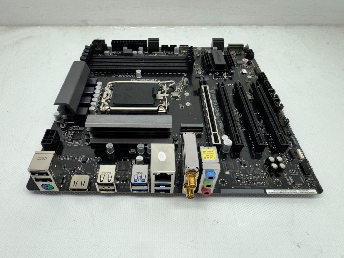 ASRock B660M-C Motherboard DDR4 Intel Socket 1700 *READ*