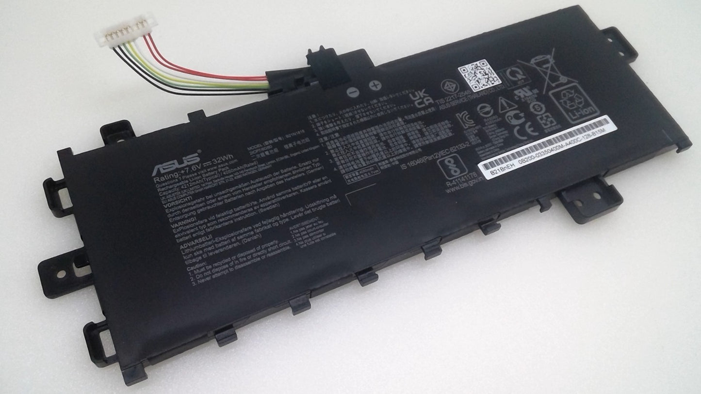 Genuine ASUS B21N1818 7.6V 32WH Battery For Asus VivoBook17 P1701FA Series