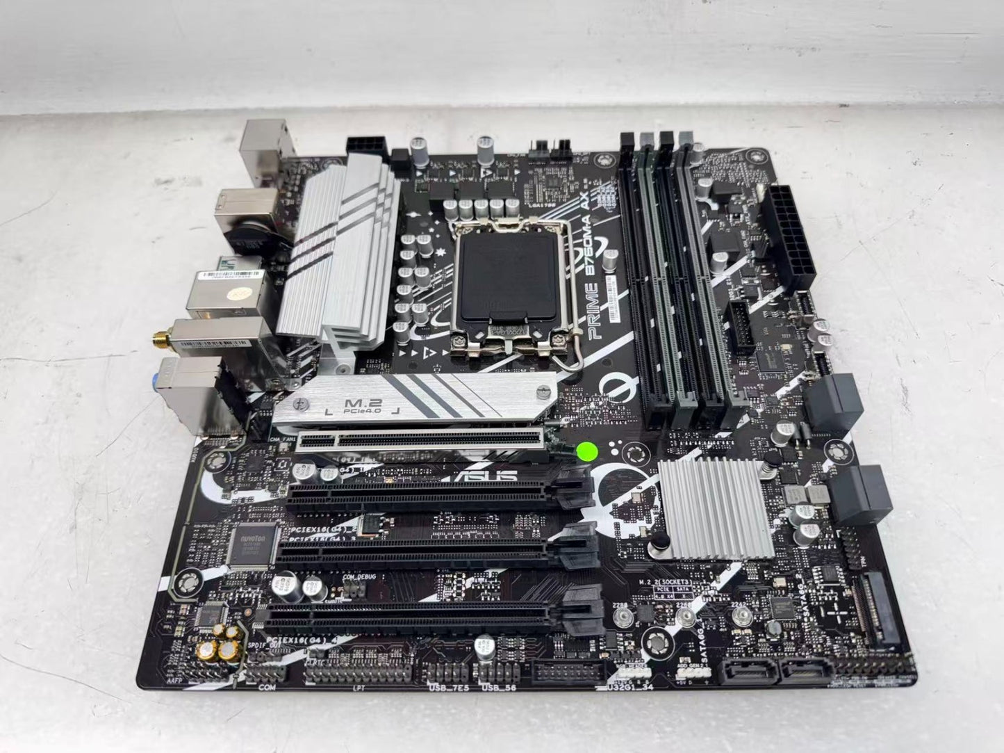 ASUS PRIME B760M-A AX micro ATX Motherboard Intel Socket LGA1700 DDR5 WIFI "READ
