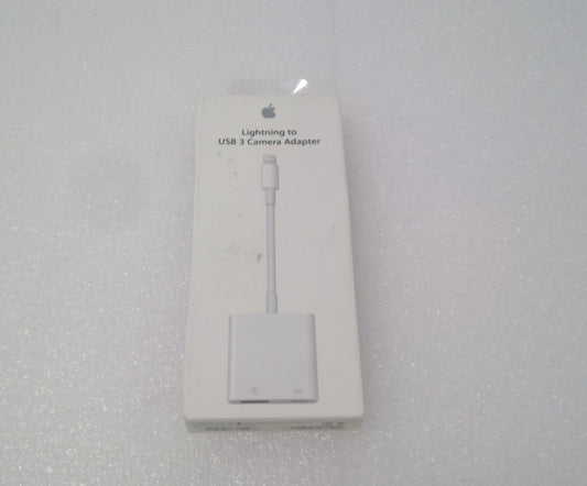 NEW Genuine Apple Lightning to USB 3.0 Type-A Camera Adapter A1619 MK0W2AM/A