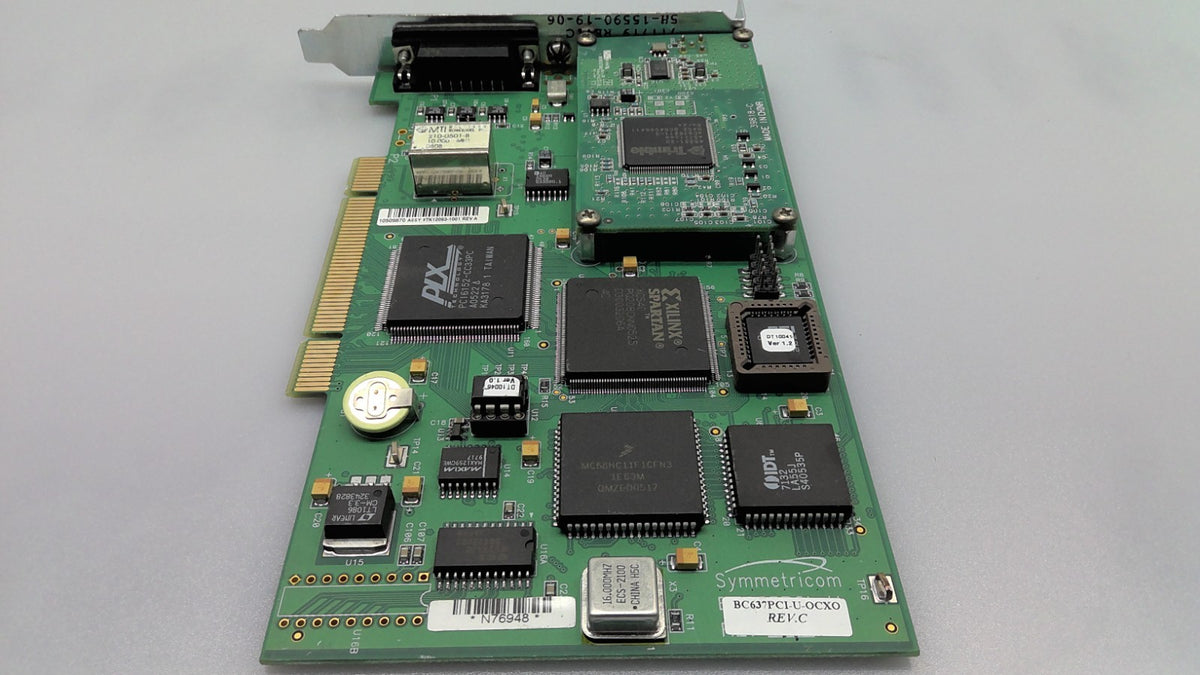 Symmetricom BC635PCI-U-OCXO REV.C PCI Card With GPS Module Time & Frequency
