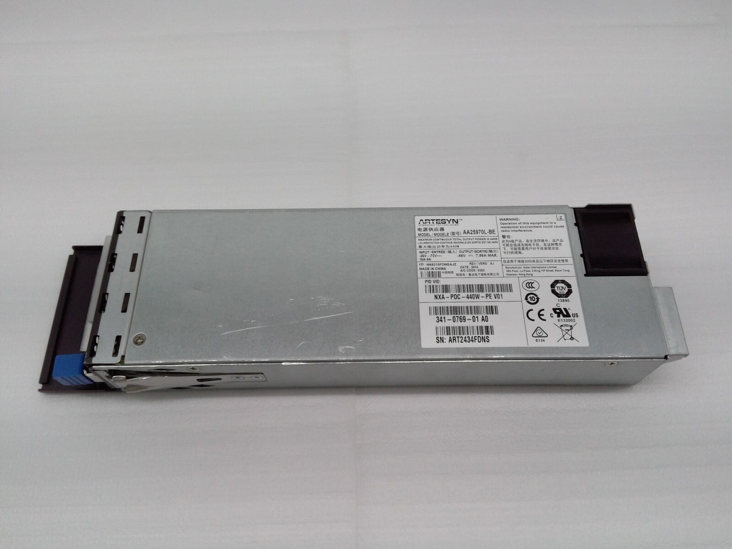 Cisco NXA-PDC-440W-PE DC Power supply FOR N9K-C9348GC-FXP Switch
