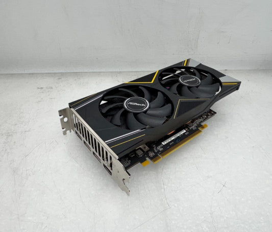 For Parts ASRock AMD Radeon RX5500XT 8GB OC GDDR6 XT Challenger D Graphics Card
