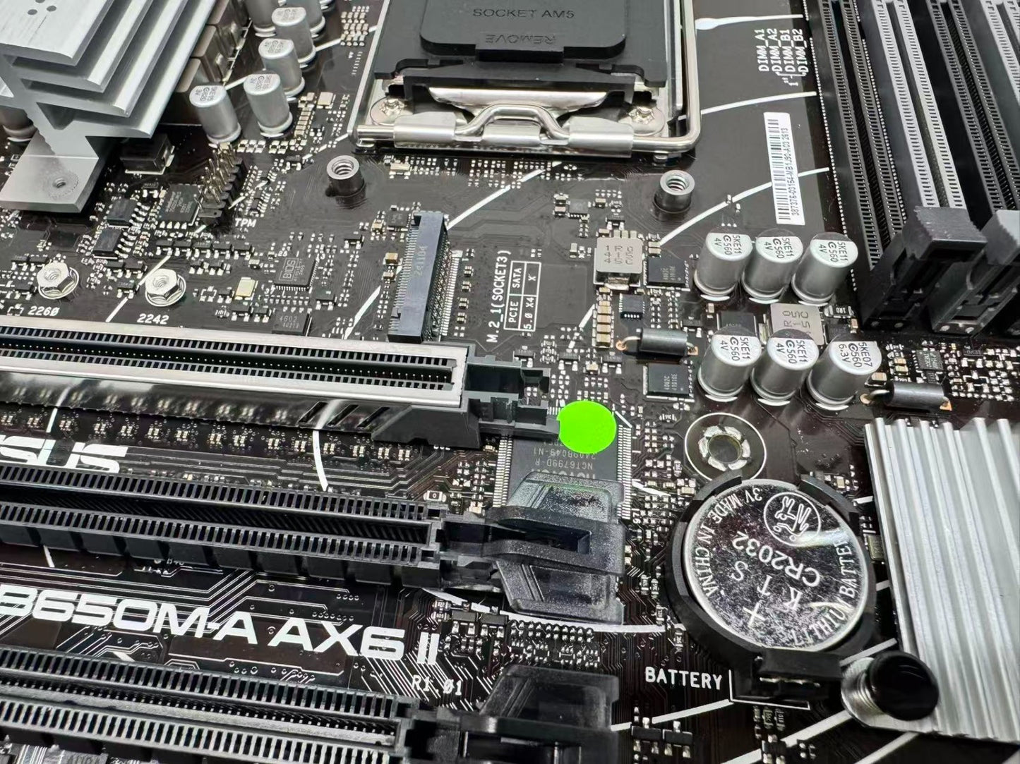 ASUS Prime B650M-A AX6 II AM5 mATX Motherboard *READ*