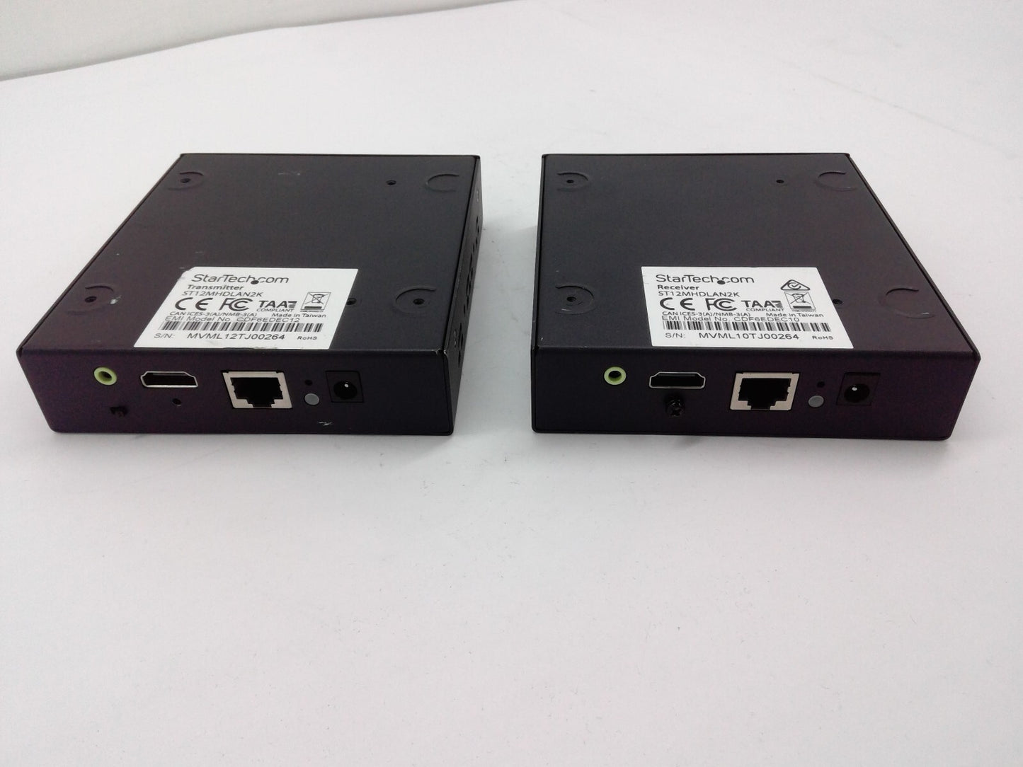 StarTech.com HDMI Over Ethernet IP Extender T12MHDLAN2K with Video Wall Support