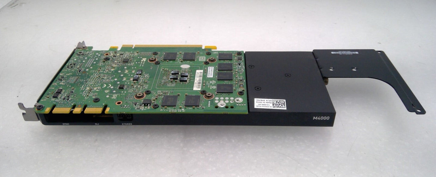 NVIDIA Quadro M4000 8GB GDDR5 DisplayPort Graphics Card Dell 0YR7H5 - Tested
