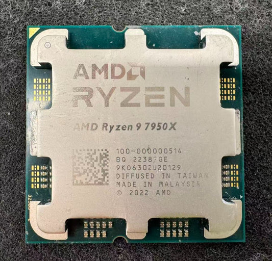 *For Parts* AMD Ryzen 9 7950X Processor 5.7GHz, 16-Core, 32-Thread Socket AM5