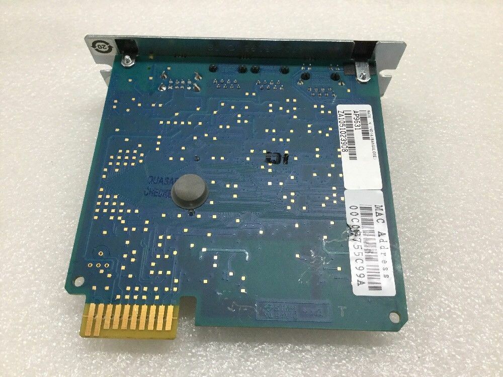 APC AP9631 Smart Slot Network Management Card 2 Environmental Monitoring