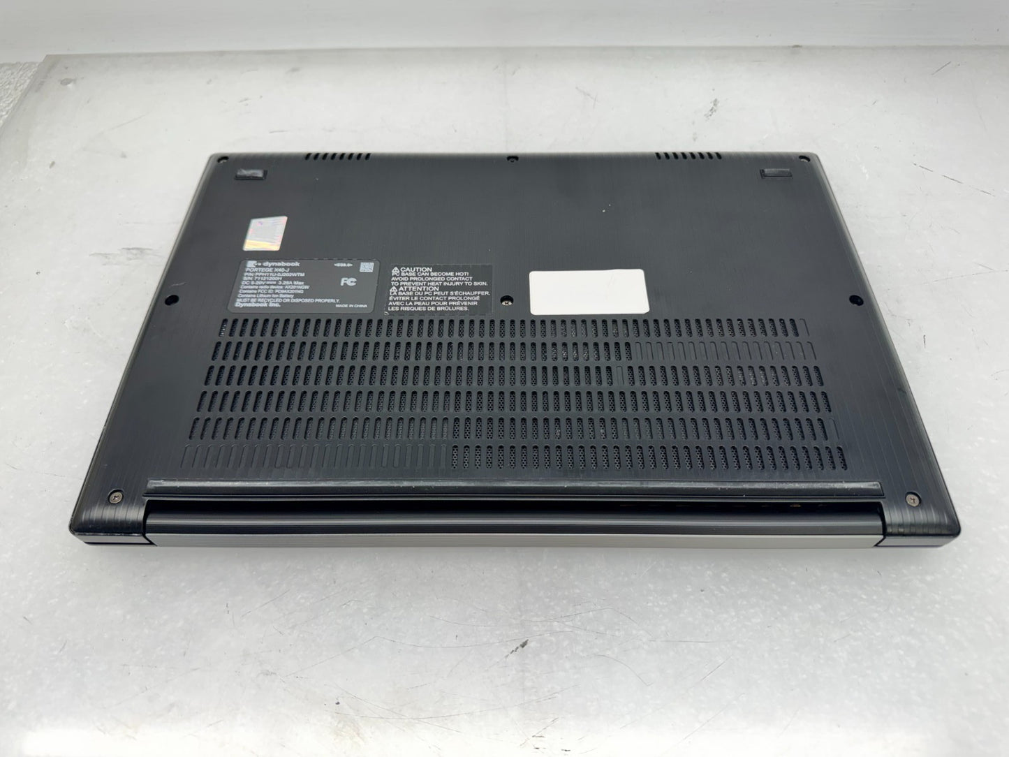 Toshiba Portege X40-J 14" Laptop i7-1165G7@2.8GHz 32GB RAM 512GB SSD*Read*