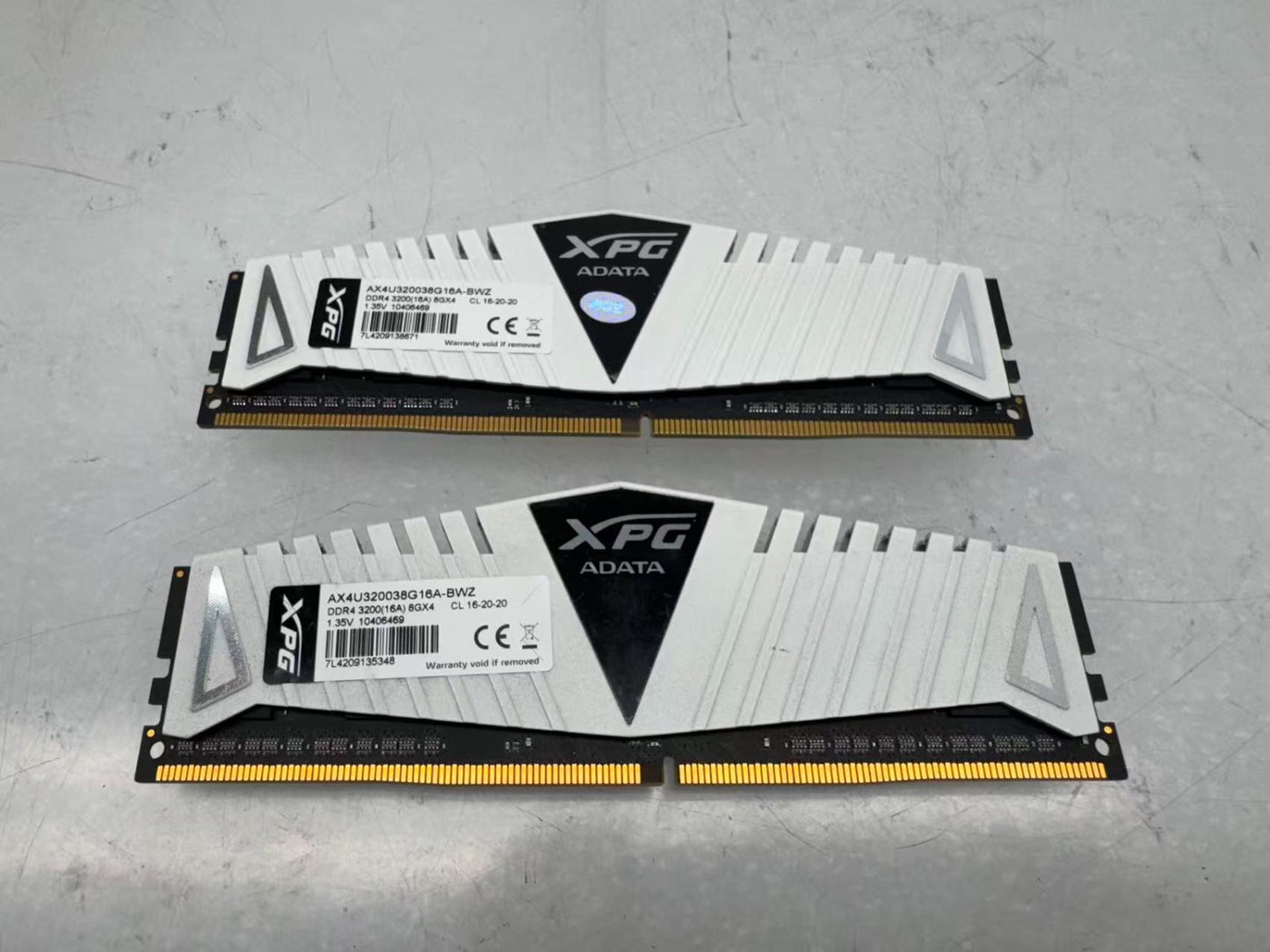 ADATA XPG 16GB 2x8GB DDR4 3200MHz 8GX4 Ram Memory AX4U320038G16-BWZ