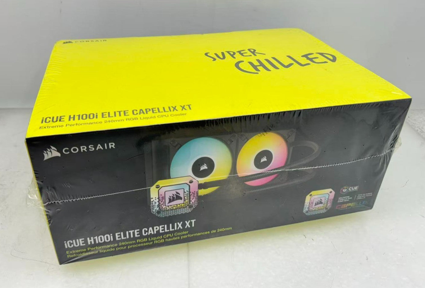 Corsair H100i Elite Capellix XT liquid CPU Cooler Brand New