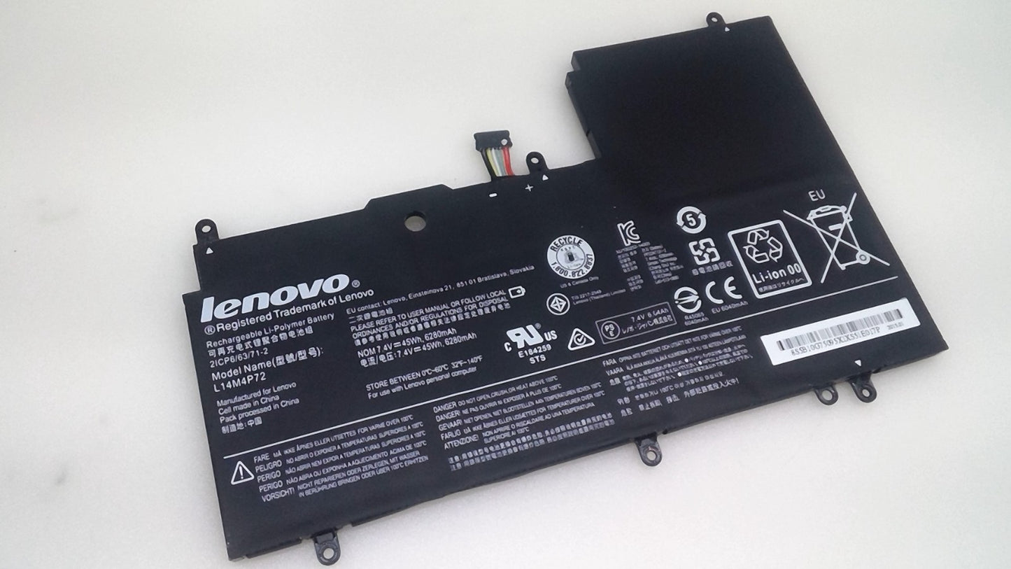 Genuine L14M4P72 L14S4P72 Battery for Lenovo Yoga 3 700-14 Yoga 700 14ISK 14ISE