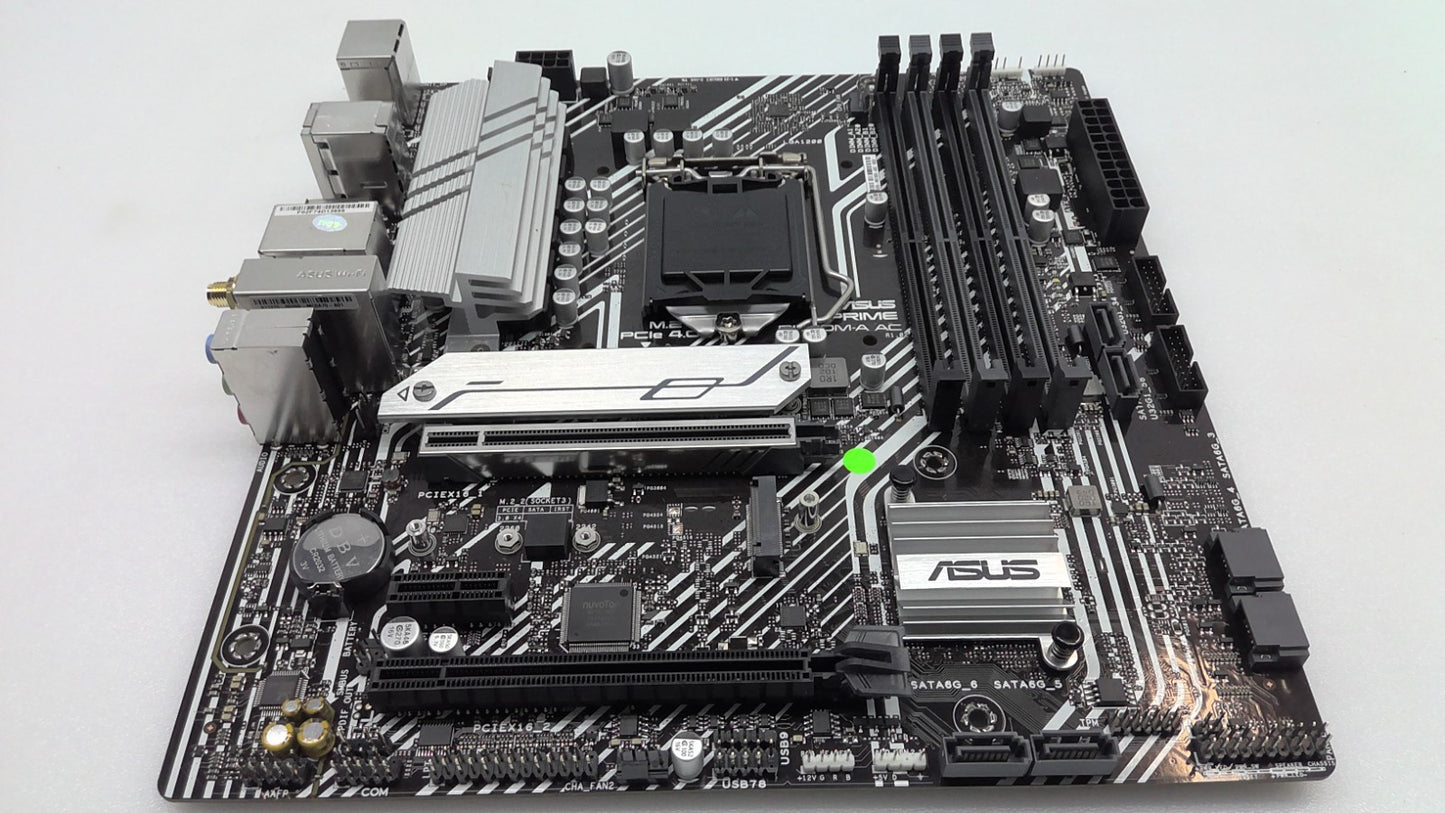ASUS Prime B560M-A AC Micro ATX Motherboard LGA 1200 Intel *Read*