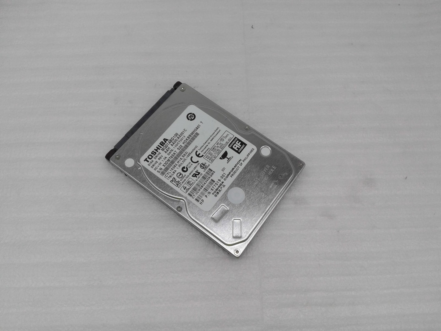 Toshiba MQ01ABD100/ 1TB 5400RPM 8MB 6Gb/s SATA-III  2.5" Laptop HDD