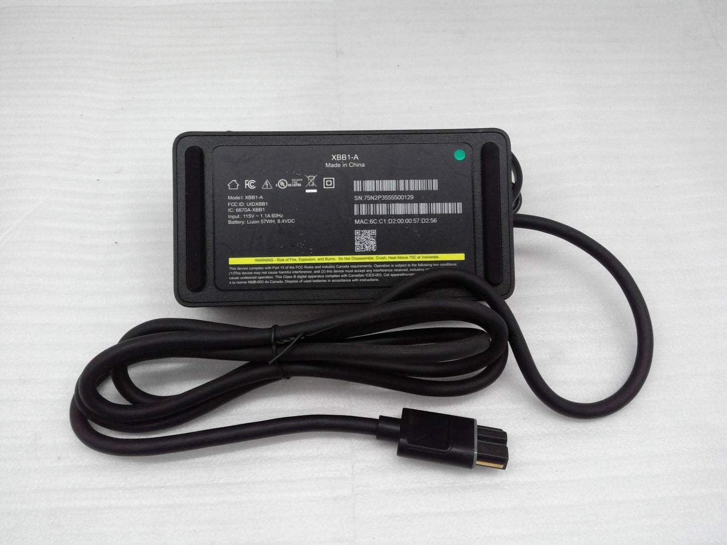 Arris touchstone XBB1-a Battery backup devices For XB6 cable modem 57WH 8.4VDC