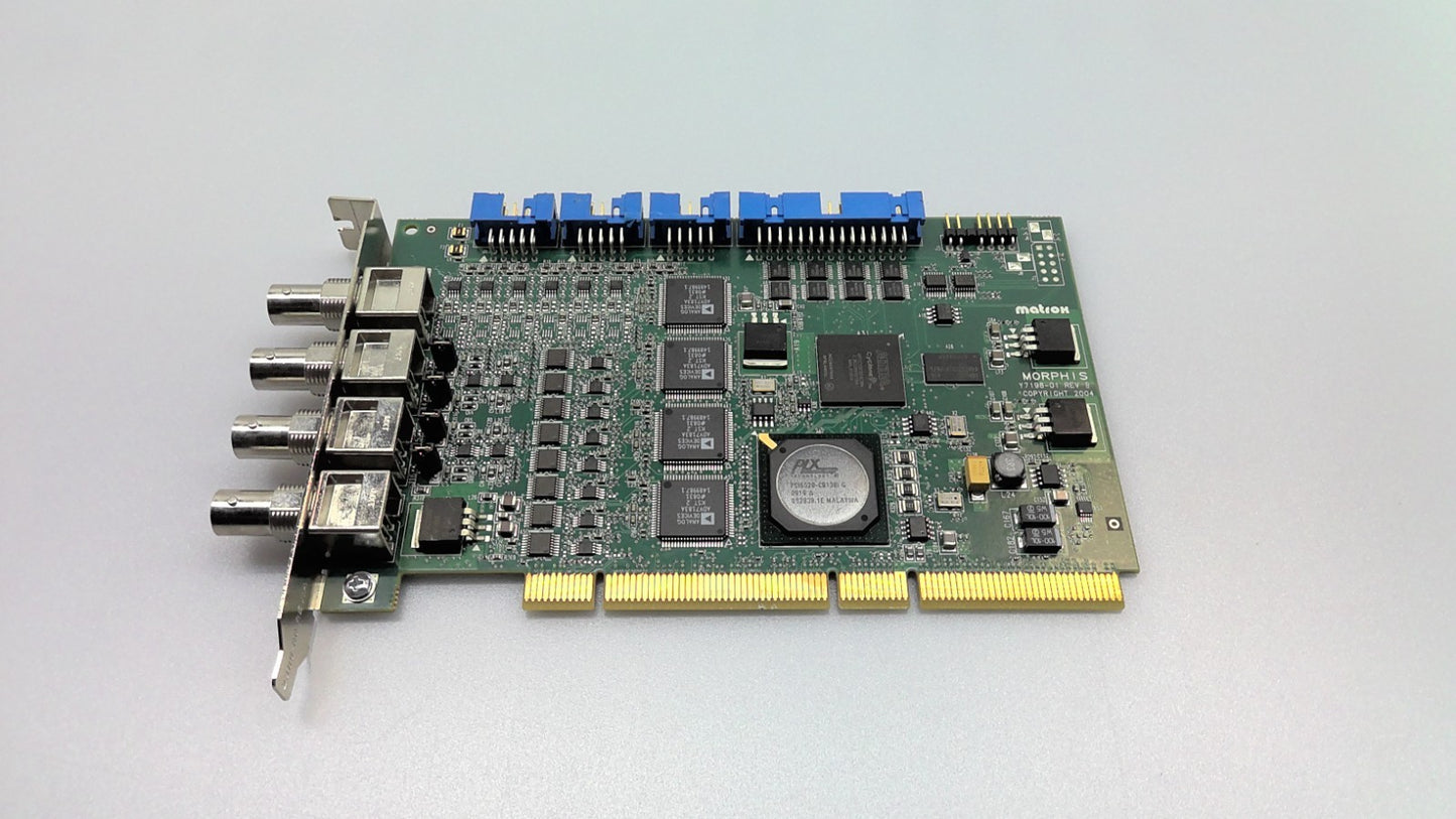 MATROX MORPHIS Y7198-01 REV B MOR/4VD Capture card pci-x4-channel