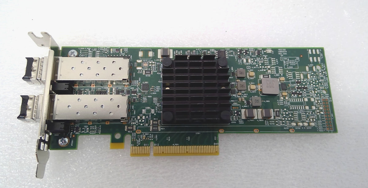 Dell YR0VV 10GbE Dual Port SFP+ Low Profile Card BCM57412 0YR0VV w/ 2x SFPs