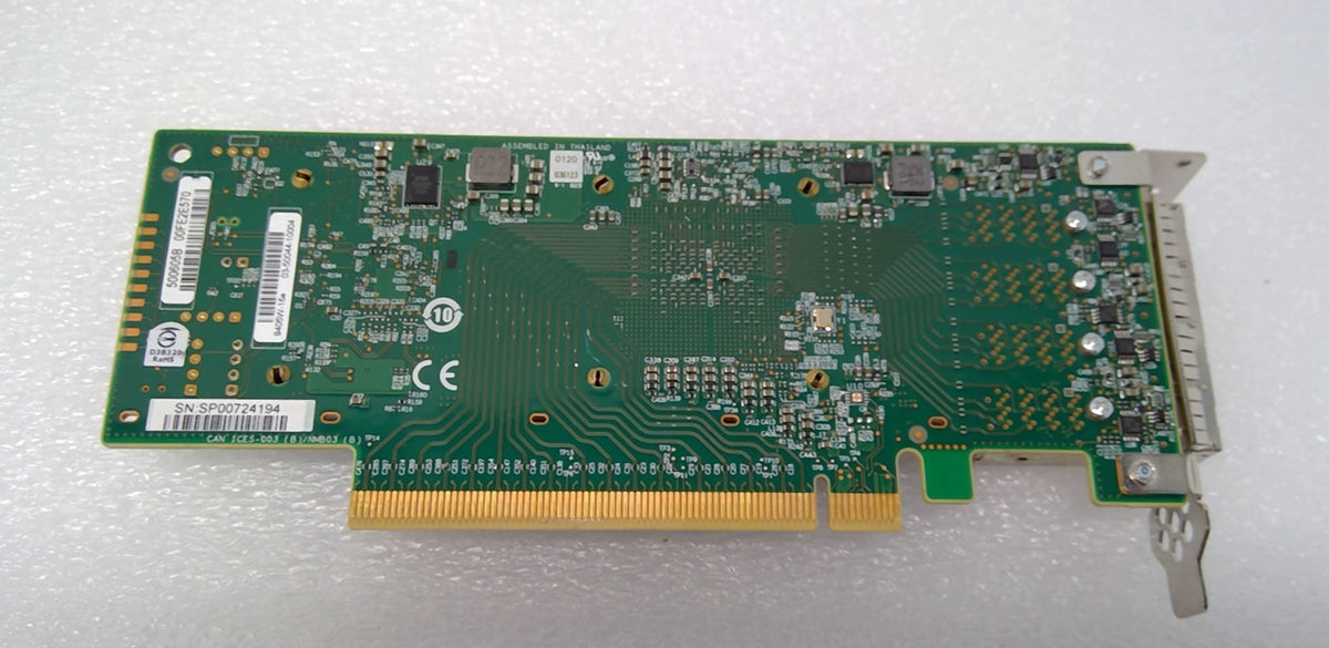 Broadcom 9405W-16e Tri-Mode 16-Port External SAS SATA NVMe PCIe x16 HBA