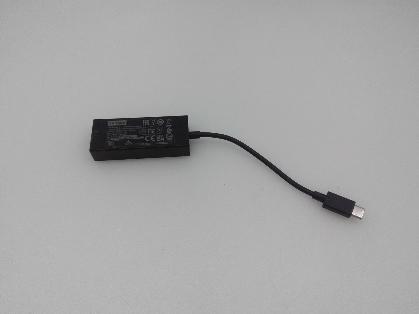Genuine Lenovo USB-C to 2.5G Ethernet Adapter RTL8156BL 4X91H17795