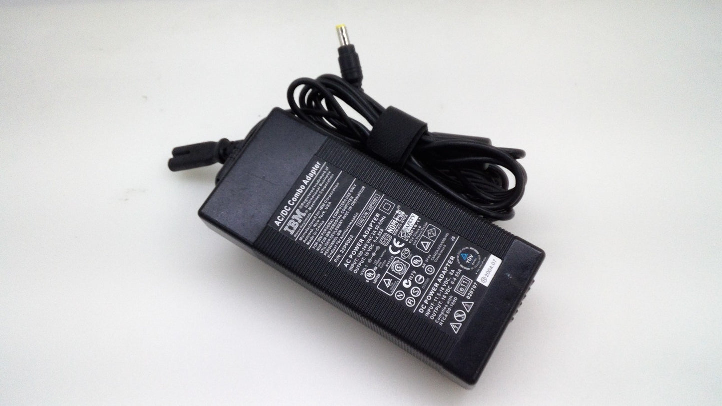 Genuine IBM AC/DC Combo Adapter 16V 4.55A 72W 22P9003 22P9021  W/AC cord