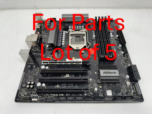 Lot of 5 *For Parts* ASRock B560M-C Motherboard DDR4 LGA1200