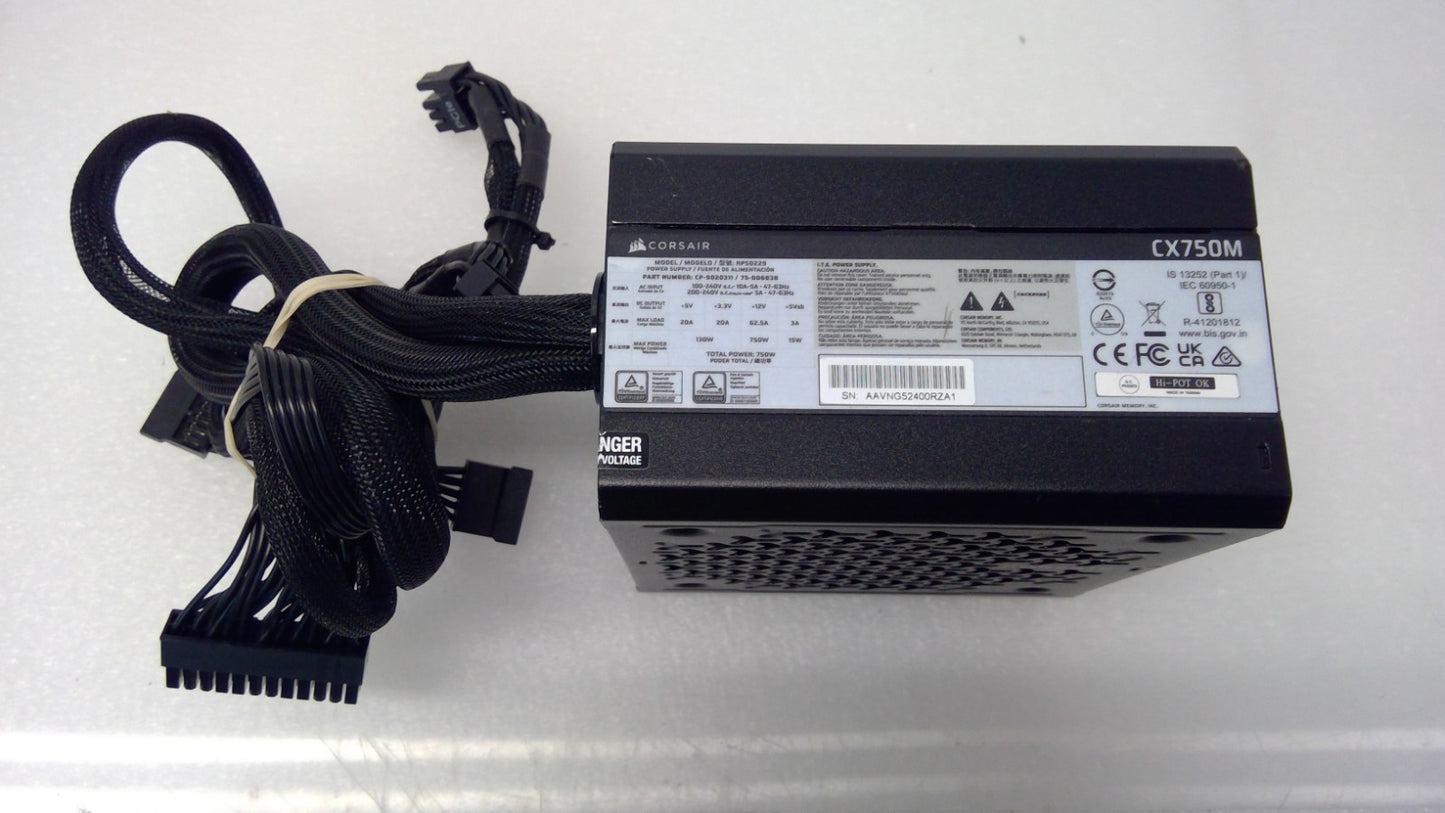 Corsair CX750M 75-006838 750W  RPS0229