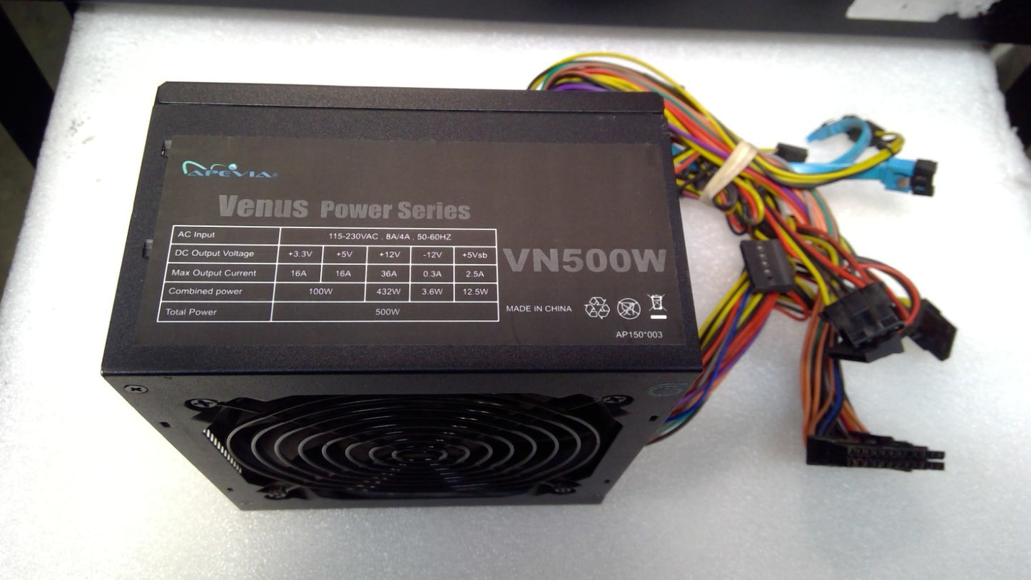 Apevia Venus VN500W ATX Power Supply 500W