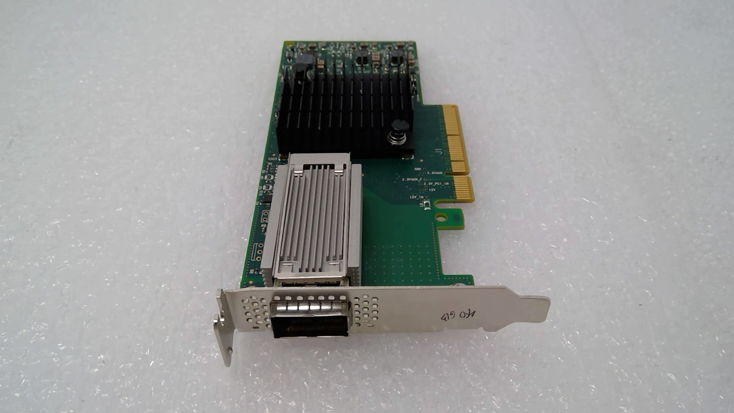 Mellanox MCX4131A-GCAT ConnectX-4 1-Port 50Gbps PCI-e QSFP28 Network Adapter LP