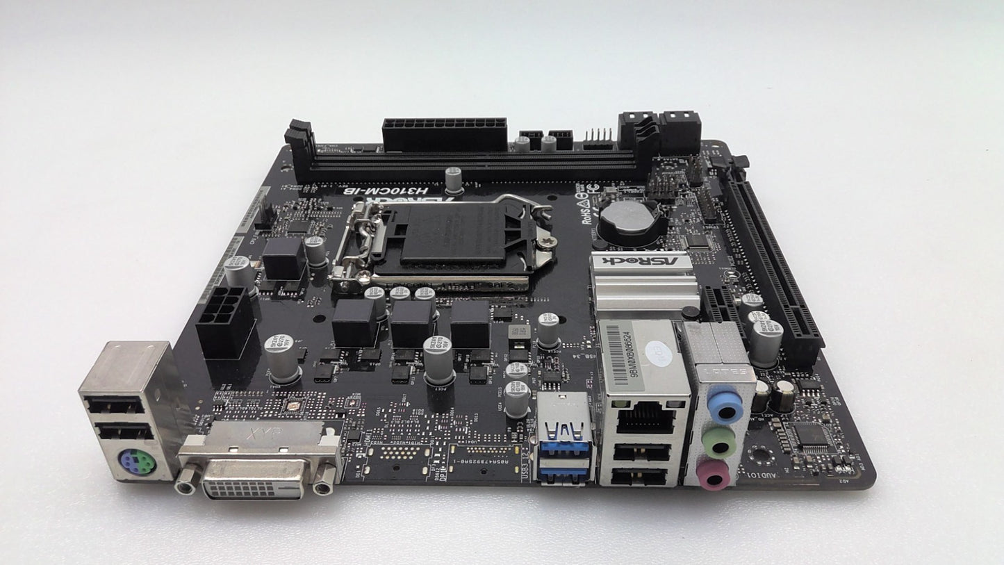 ASRock H310CM-IB LGA1200 DDR4 Micro ATX Motherboard No I/O Shield
