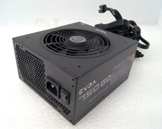 EVGA 750 GQ 750W 80+ Gold Semi Modular ATX Power Supply 210-GQ-0750
