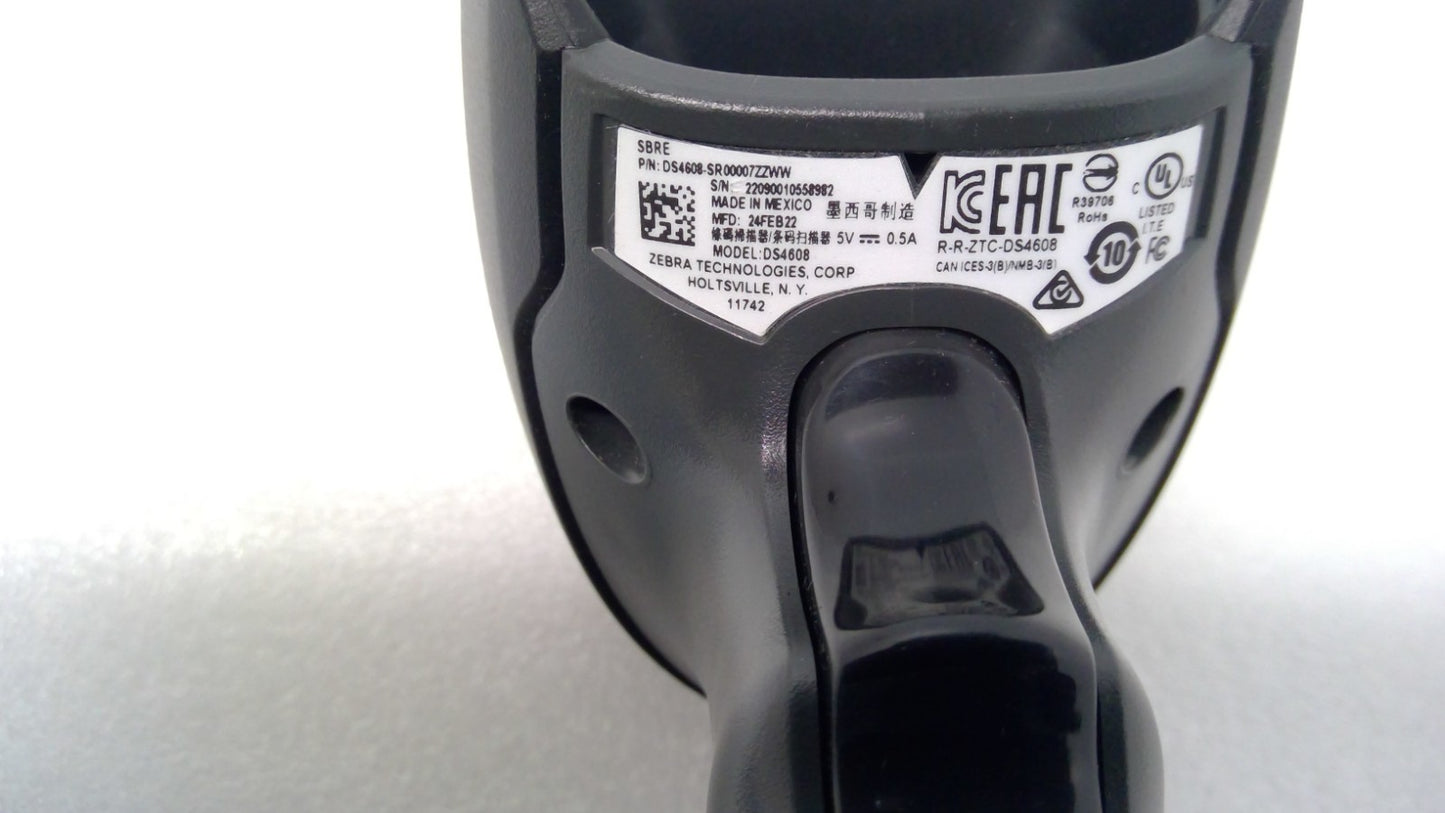 Zebra/Symbol DS4608 2D Imager Barcode Scanner DS4608-SR00007ZZWW USB