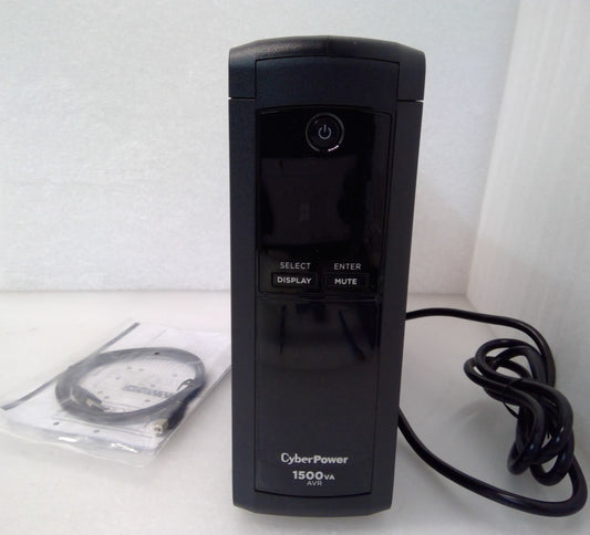 cyberpower CP1500AVRLCDa backup 1500va AVR tested ups