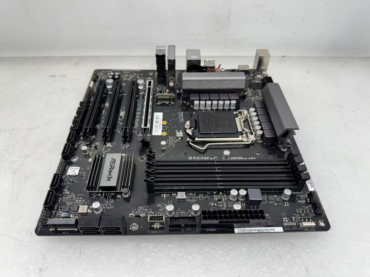 ASRock B560M-C Motherboard DDR4 LGA1200 WiFi Card