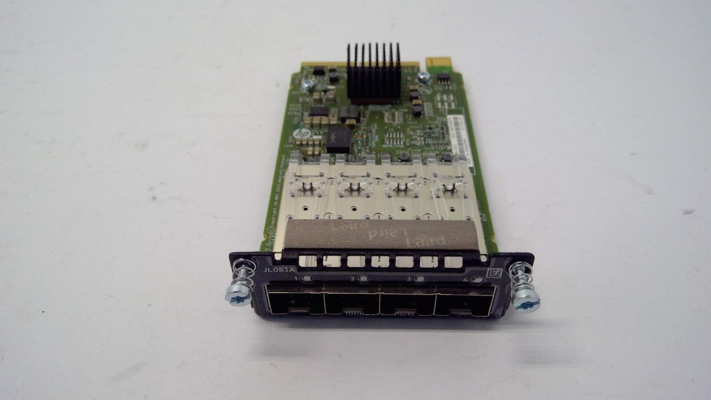 HP Aruba JL083A 4 Port 10GbE SFP+ 3810M Module 5066-4321