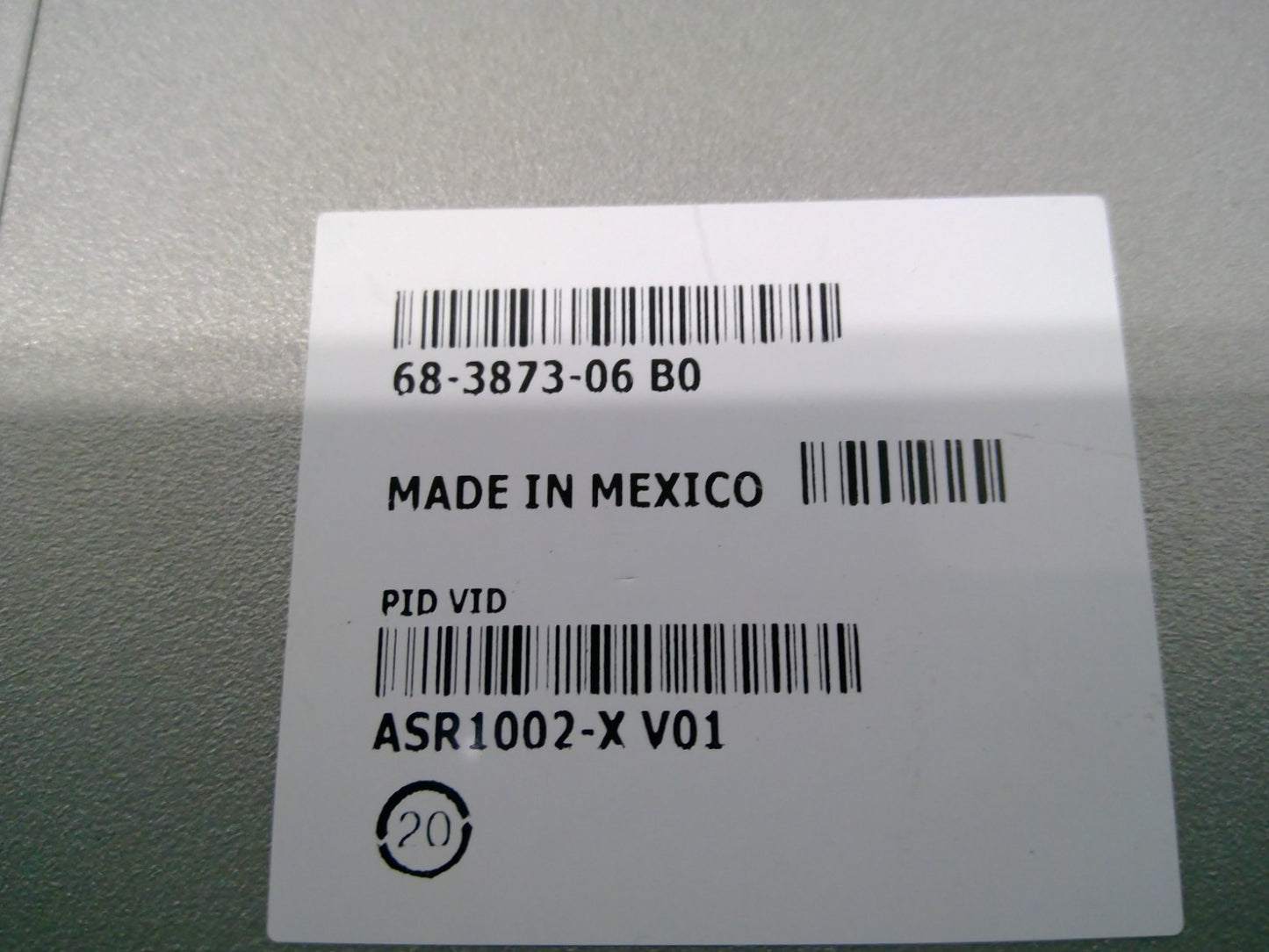 Cisco ASR1002-X Router  Dual ASR1002-PWR-AC, 3x SPA-1x10GE-L-V2