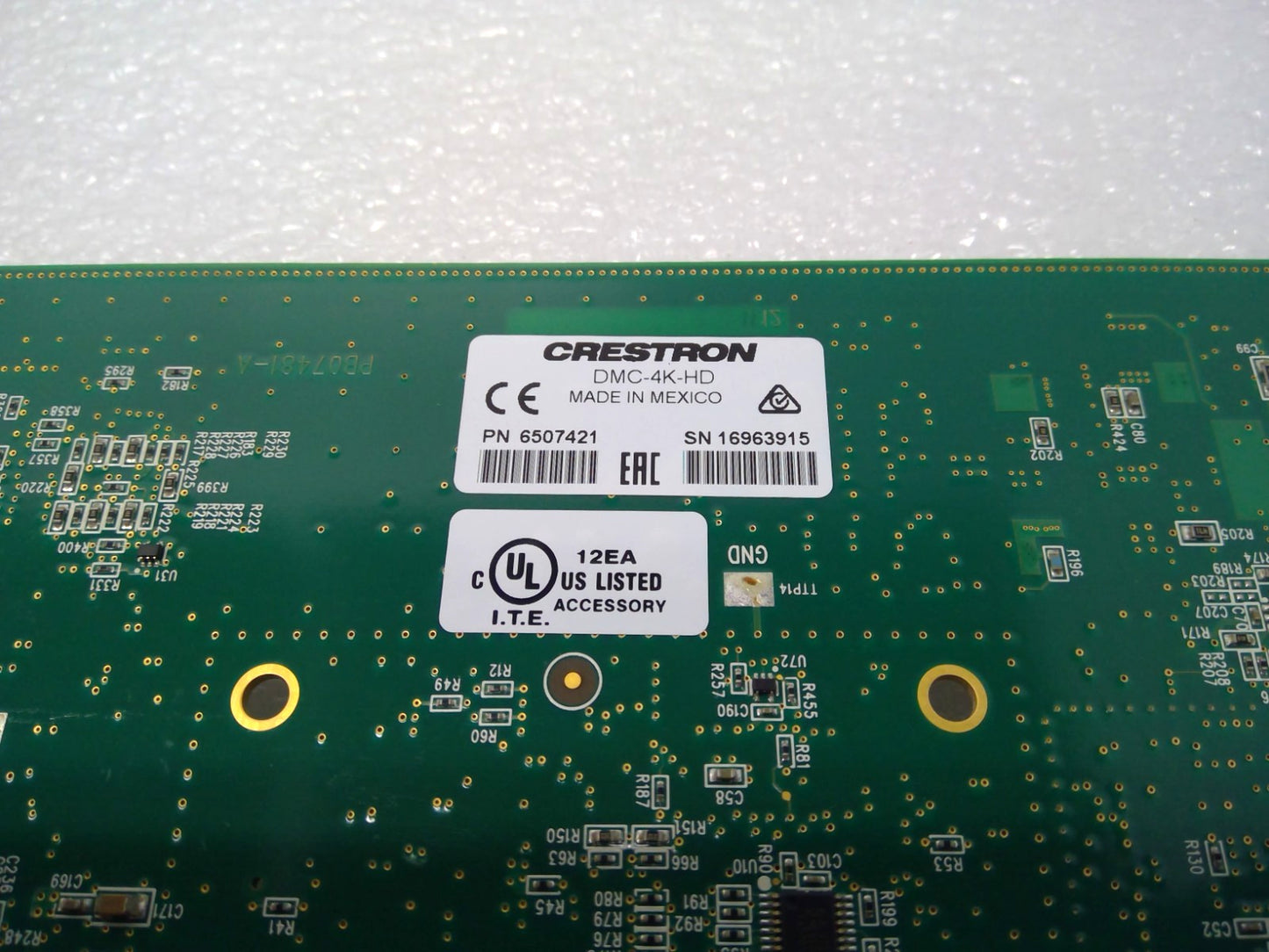 Crestron 6507421 DMC-4K-HD 4K HDMI Input Card for DM Switchers