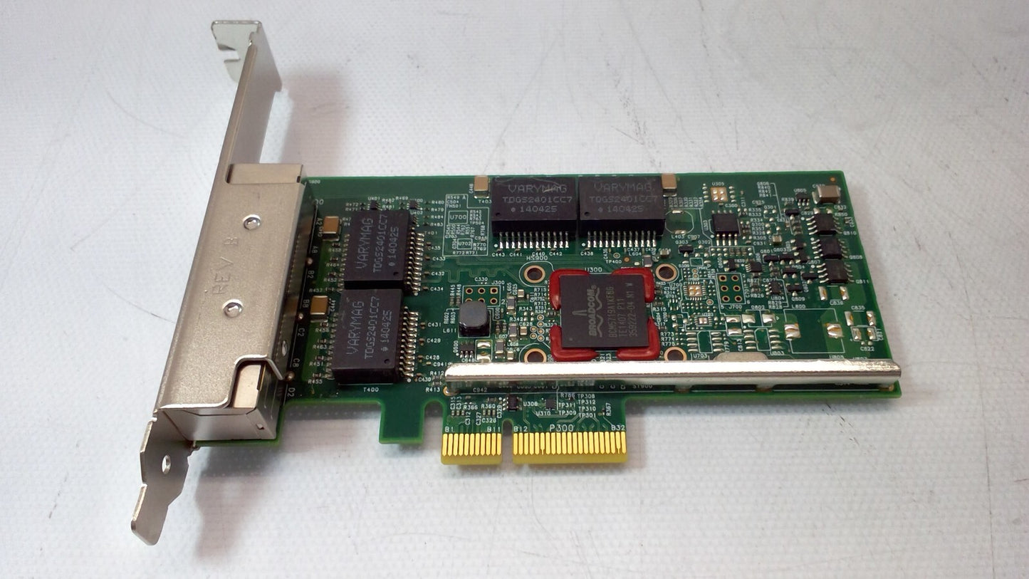 00E2872 IBM Quad Port 1GB Ethernet-TX Adapter Network Card PCIe2 BCM95719A1904G