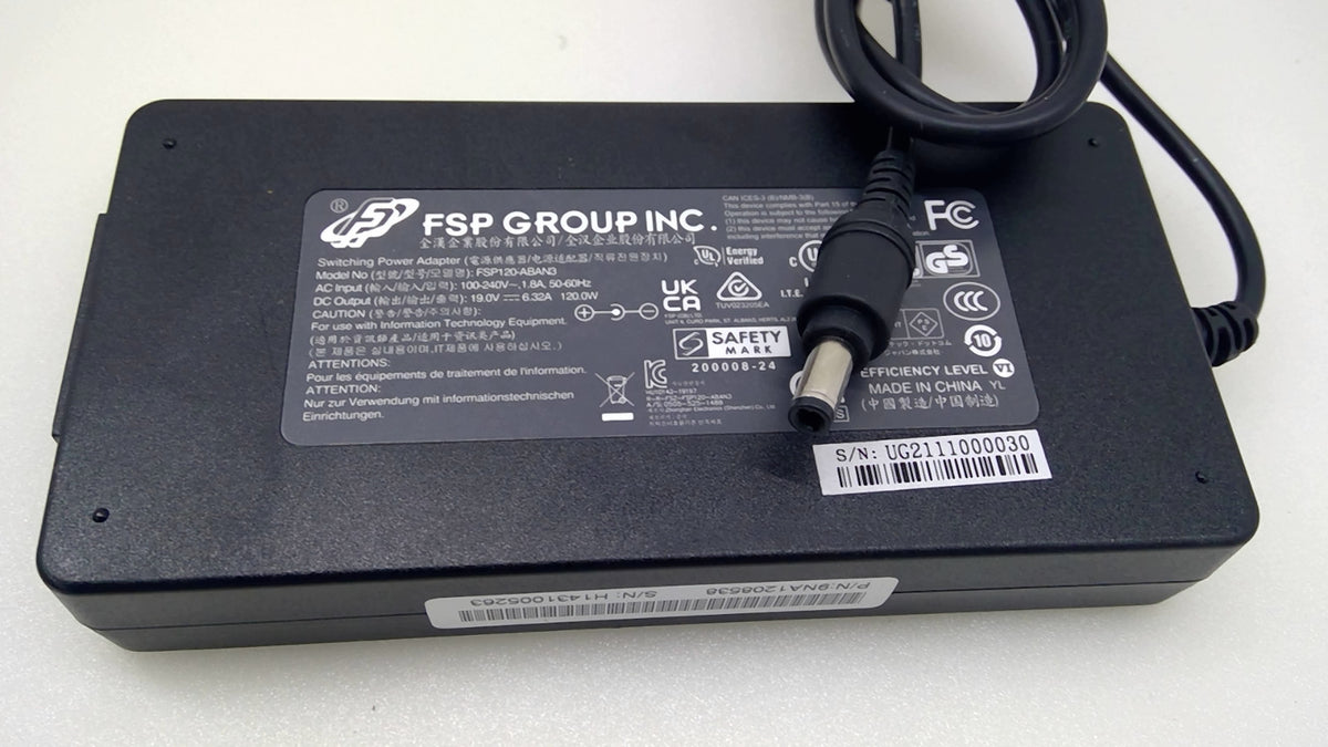 Genuine FSP Group FSP120-ABAN3 120W 19V 6.32A AC Adapter 5.5x2.5mm