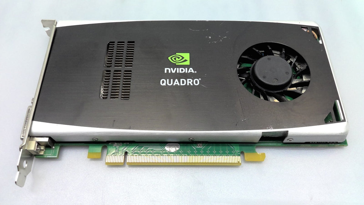 Nvidia Quadro FX1800 Dell P418M GGDR3 DVI DisplayPort PCIe 2.0x 16 Graphics Card