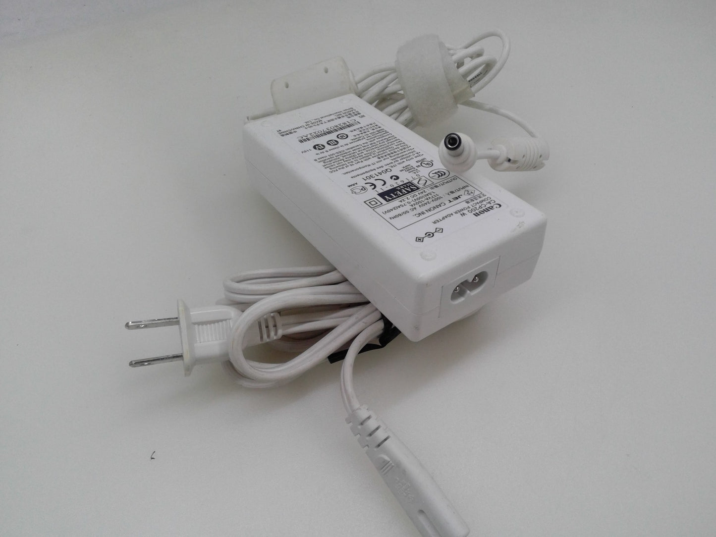 Genuine CANON CA-CP200 W AC Adapter Power Supply - SELPHY CP-200/CP-400/CP-500