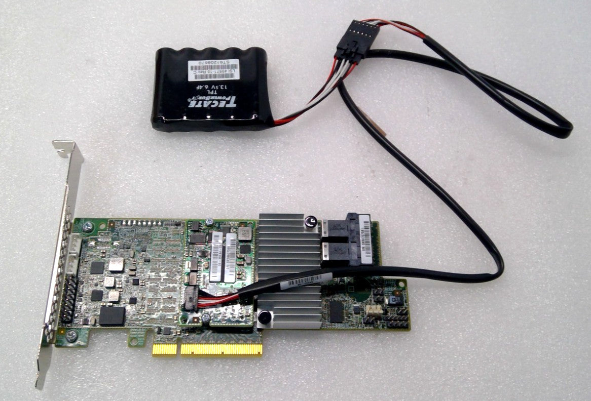 Broadcom SAS 9361-8i MegaRAID SAS Controller 12Gb/s w/ Battery