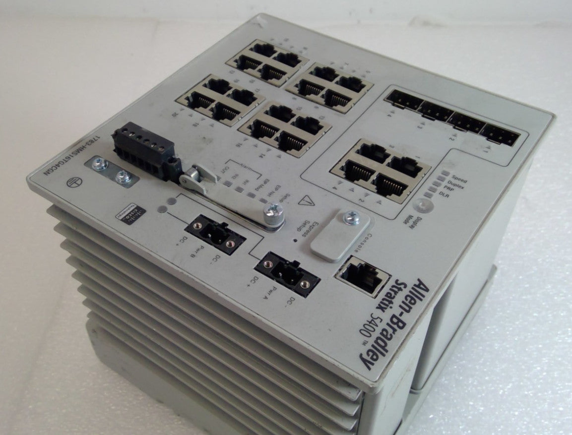 *Read* Allen-Bradley Stratix 5400 Managed Switch 1783-HMS16TG4CGN Series A
