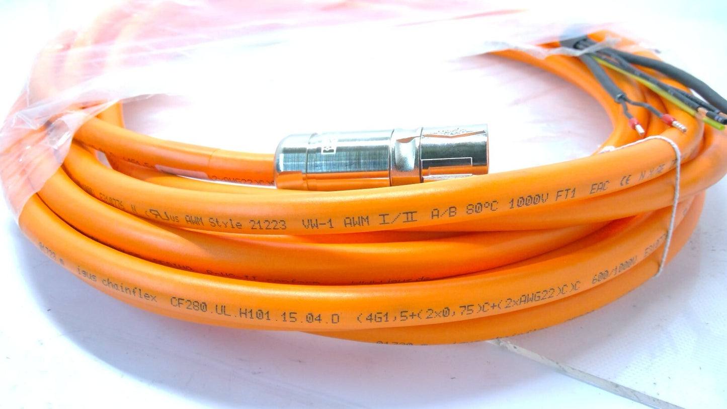 Omron R88A-CX1D010BF-A 10M Servo motor cable for 1S-series