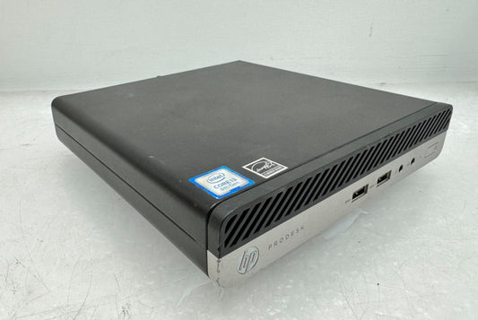 HP ProDesk 400 G4 Mini Desktop i3-8100T@3.1GHz 16GB RAM 256GB SSD USB Wi-Fi
